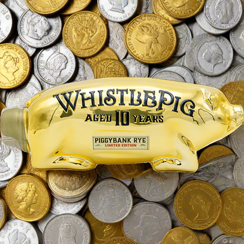 WhistlePig Piggybank Rye Gold Whiskey 1L
