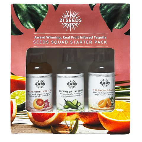 21 Seeds Squad Starter Pack Tequila 50ml Gift Set