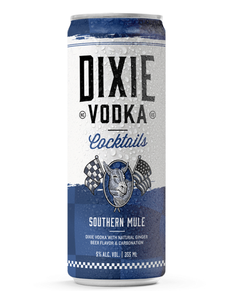 Dixie Vodka Cocktails Southern Mule (4 Pack Cans)