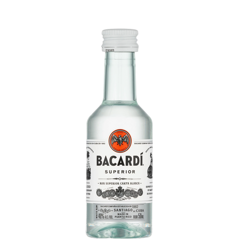 Bacardí Superior White Rum 50ml