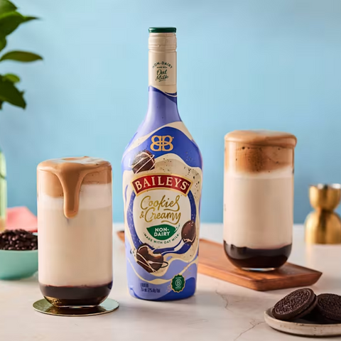 Baileys Cookies & Creamy Non-Dairy Liqueur Made with Oat Milk