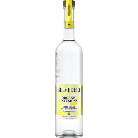 Belvedere Organic Infusions Lemon & Basil Vodka