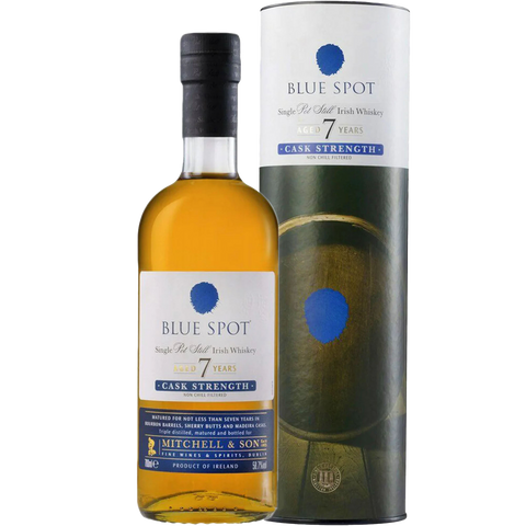 Blue Spot 7 Year Cask Strength Irish Whiskey