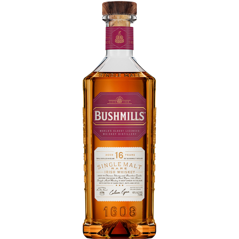 Bushmills 16 Year Old Whiskey