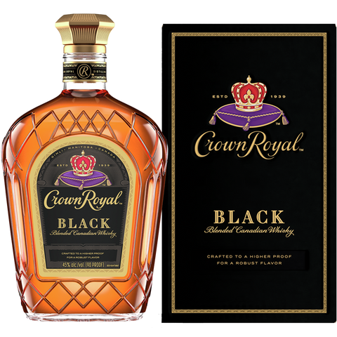 Crown Royal Black Whiskey (1L)