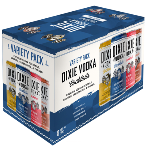 Dixie Vodka Cocktails Variety Pack (8 Cans)
