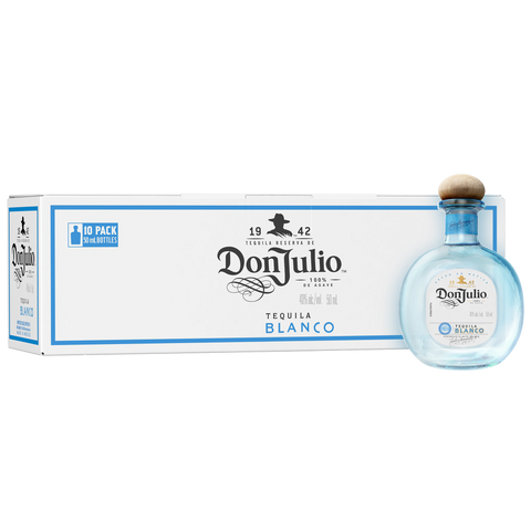 Don Julio Blanco 50ml Sleeve (10 Bottles)
