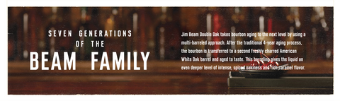Jim Beam Double Oak Bourbon Whiskey