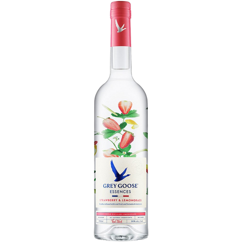 Grey Goose Essences Strawberry and Lemongrass