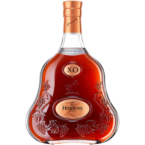 Hennessy XO Cognac Holiday Bottle with Gift Box & Ice Stamp