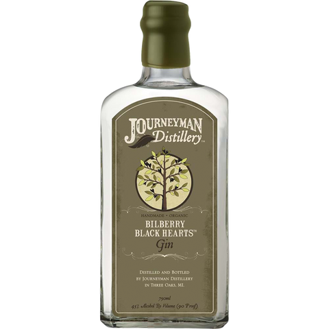 Journeyman Distillery Bilberry Black Hearts Gin