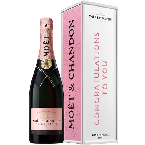 Moët & Chandon Rosé Impérial "Congratulations"