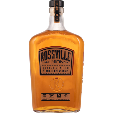 Rossville Union Master Crafted Straight Rye Whiskey