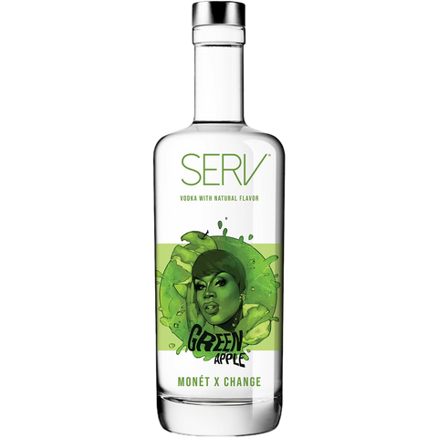 SERV Vodka Green Apple Monet X Change