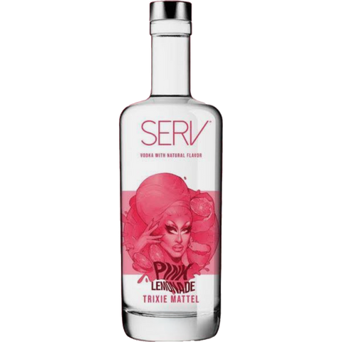 SERV Vodka Pink Lemonade Trixie Mattel