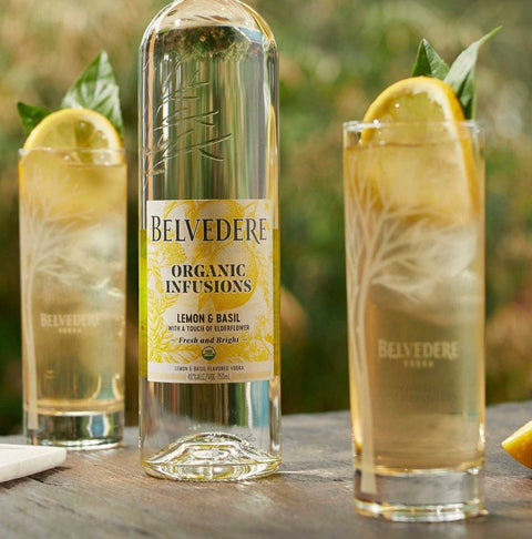 Belvedere Organic Infusions Lemon & Basil Vodka
