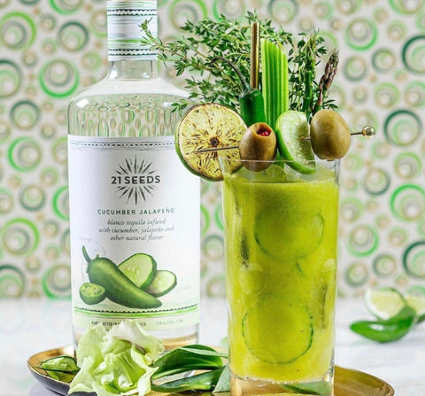 21 Seeds Cucumber Jalapeño Tequila