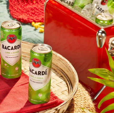 Bacardí Lime & Soda 4 Pack Cans