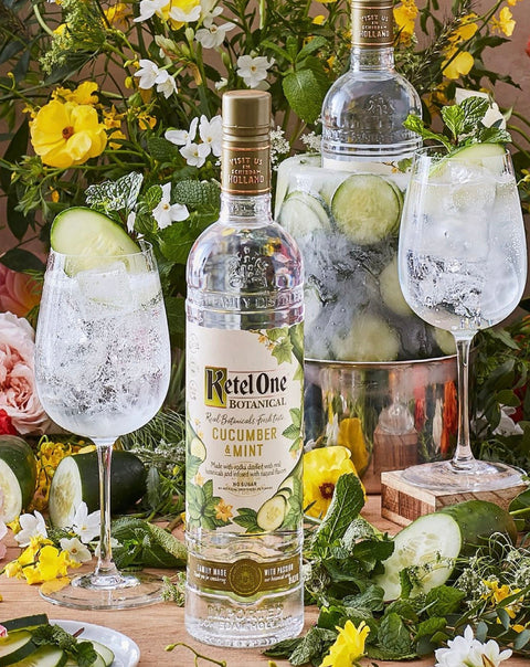 Ketel One Vodka Botanical Cucumber & Mint