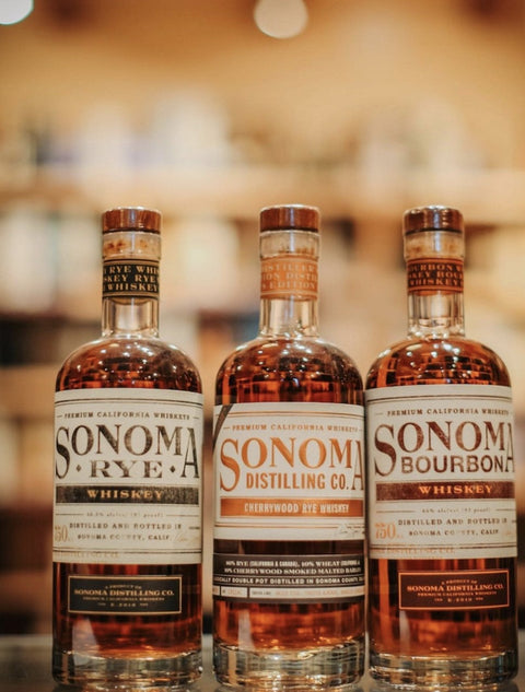Sonoma Distilling Smoked Cherrywood Rye Whiskey