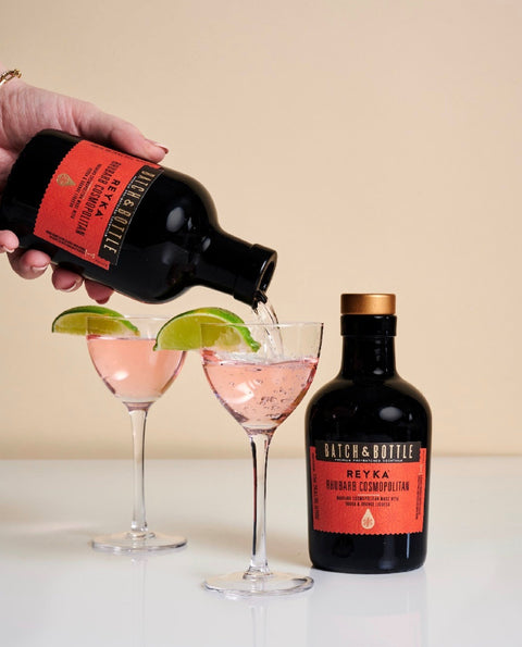 Batch & Bottle Reyka Rhubarb Cosmopolitan