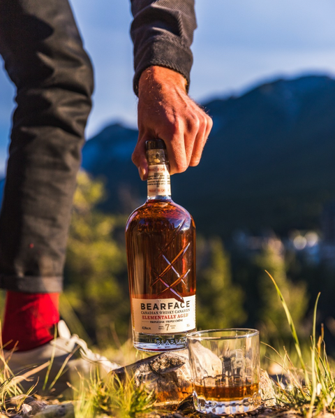 Bearface Triple Oak Elementally Aged 7 Year Canadian Whisky