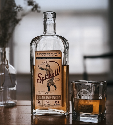 Cooperstown Distillery Spitball Cinnamon Whiskey (Less Sugar)