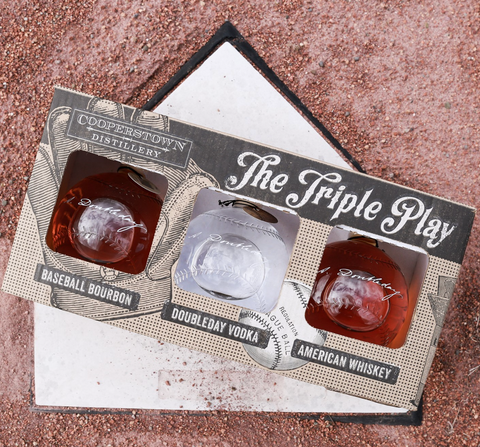 Cooperstown The Triple Play in Baseball Bottles (3 pack of 750mL)