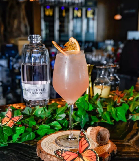 Butterfly Cannon Rosa: Pink Grapefruit Tequila