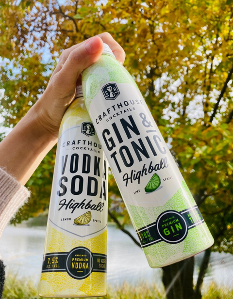 Crafthouse cocktails Vodka Soda 355ml