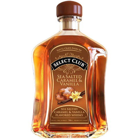 Select Club Sea Salt Caramel and Vanilla Whiskey