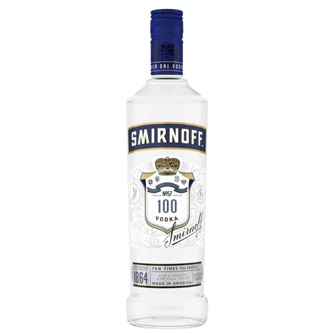 Smirnoff 100 Proof Vodka