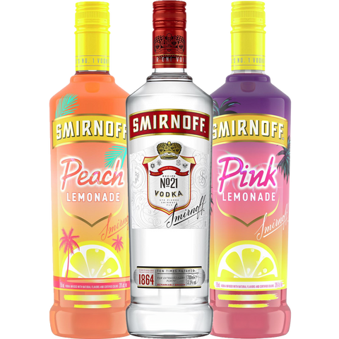 Smirnoff Summer Bundle (3 Bottles)
