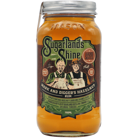 Sugarlands Shine Mark and Digger's Hazelnut Rum