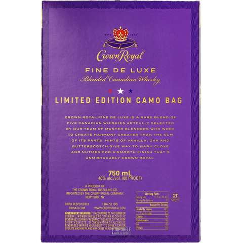 Crown Royal Camo Whisky (Limited Edition)