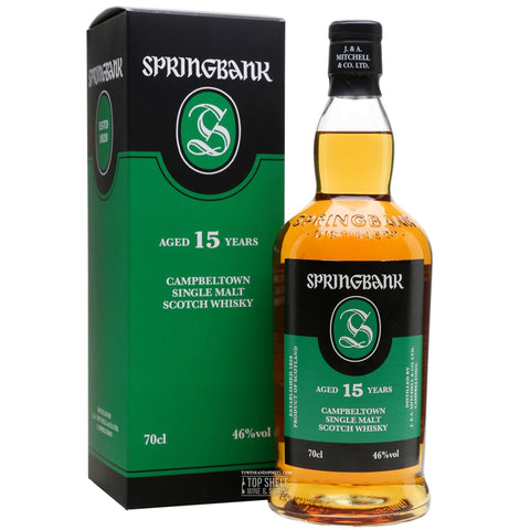 Springbank 15 Year Old Single Malt Scotch