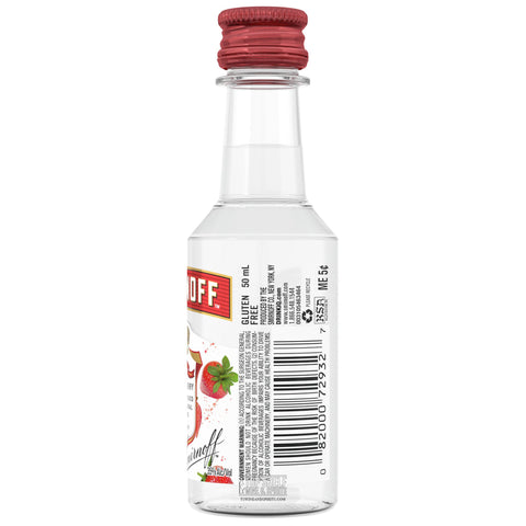 Smirnoff Strawberry Vodka 50ml Sleeve (10 bottles)