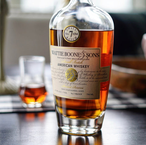 Wattie Boone & Sons 7 Year Old Small Batch American Whiskey