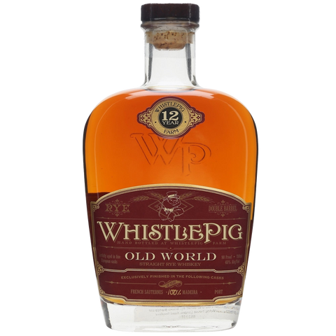 WhistlePig Old World 12 Year Straight Rye