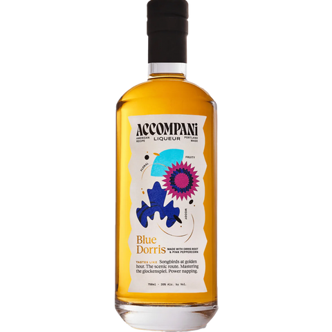 Accompani Blue Dorris Floral Liqueur
