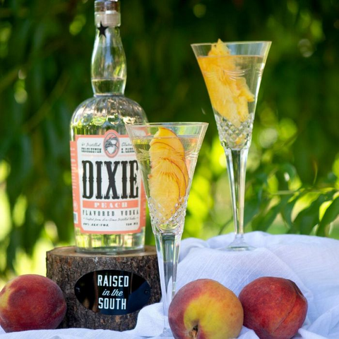 Dixie Peach Flavored Vodka
