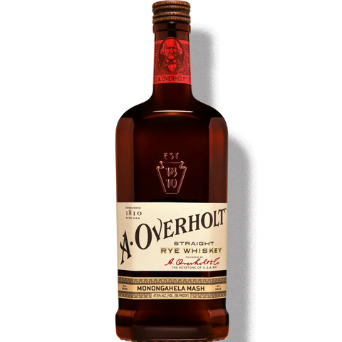 A. Overholt 4 Year Monongahela Mash Straight Rye Whiskey