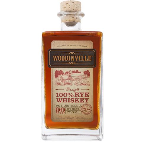 Woodinville Straight 100% Rye Whiskey