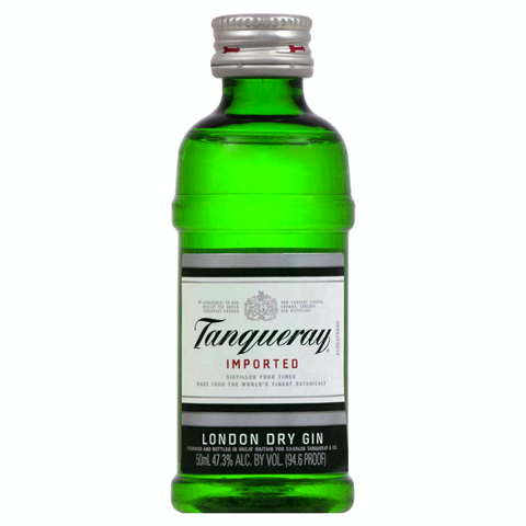 Tanqueray London Dry Gin 50ml Sleeve (12 bottles)