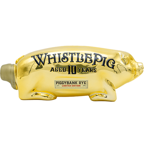 WhistlePig Piggybank Rye Gold Whiskey 1L