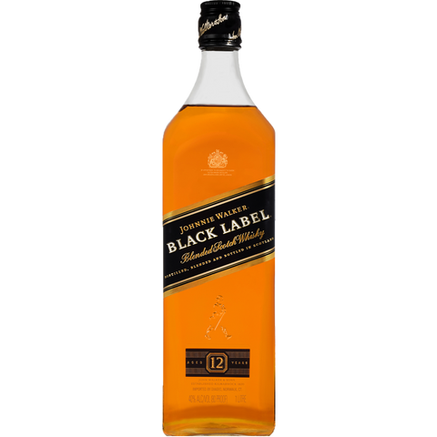 Johnnie Walker Black Label 12 Year 1L