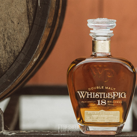 WhistlePig Double Malt 18 Year Old Straight Rye Whiskey (Old Bottle)