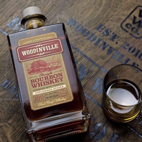 Woodinville Applewood Staves Straight Bourbon