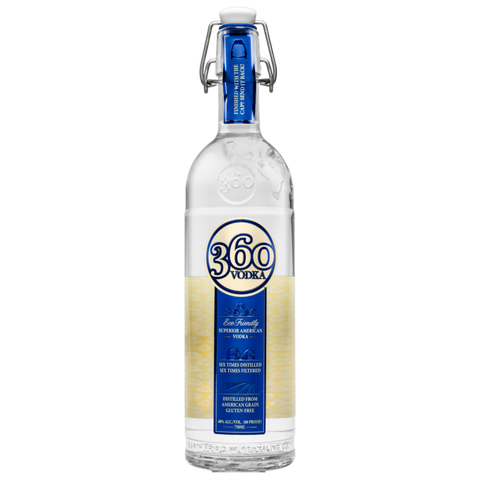 360 Vodka Eco Friendly Superior Vodka