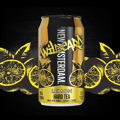 WildCard New Amsterdam Hard Lemonade (4 Pack Cans)